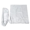 thumbnail image 1 of Funda para lavadora, impermeable, protector solar, a prueba de polvo, duradera, gruesa, para el hogar, la cocina, la lavandería, color plateado, 1 of 10