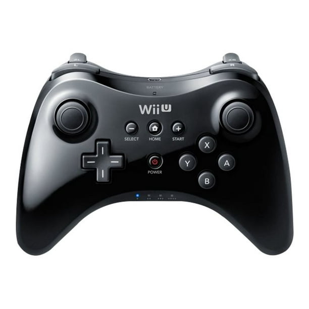 NINTENDO Wii U Pro Controller - Manette de Jeu - Sans Fil - Noir - pour NINTENDO Wii U