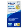 Equate Diphenhydramine HCl Nighttime Sleep-Aid Relief Caplets, 25mg, 100 Count