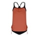 thumbnail image 5 of Tankini de moda para mujer, color sólido con cojín en el pecho y sin soporte de acero, traje de baño holgado con cordón dividido, traje de baño de dos piezas para mujer, trajes de baño tankini para mu, 5 of 5