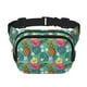 thumbnail image 1 of Balery Pineapple Mochila Cinturón para Mujeres y Hombres, Bolsa de Cintura Impermeable de Doble Capa con Correa, 1 of 9