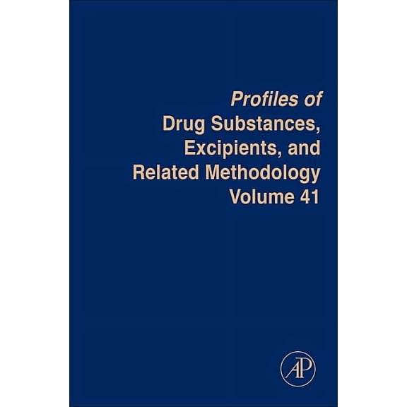 Profiles of Drug Substances, Excipients  Profiles of Drug Substances, Excipients and Related Methodology: Volume 41, Book 41, (Hardcover)