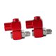 thumbnail image 5 of Accesorios de manguera de aire giratorio del conector neumático Piezas de liberación rápida Reemplazos portátiles conector de compresor de aire sólido Rojo, 5 of 9