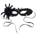thumbnail image 3 of Máscara de Mascarada NQ Media Cara para Mujer Velo, 3 of 5