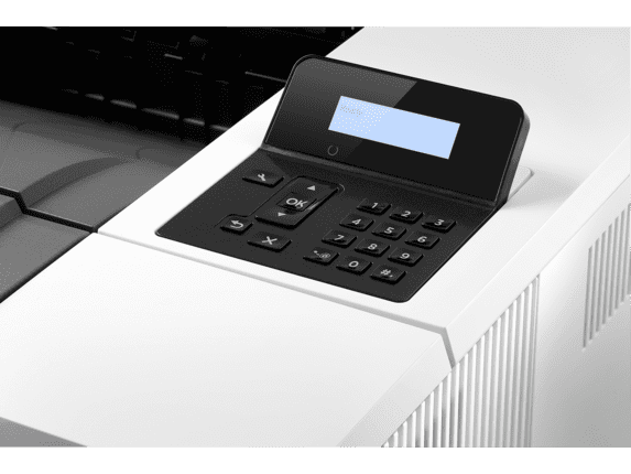 HP LaserJet Pro M501dn Laser Printer, Black And White Mobile Print Up to 100,000