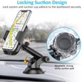 thumbnail image 3 of TEUMI 360° Rotate Long Arm Strong Sticky Cell Phone Holder Car Dashboard & Windshield,, 3 of 6