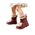 thumbnail image 3 of Toddler Rain Boots for Boys Waterproof Kids 3D BEAR EVA Boots, 3 of 5