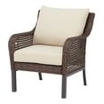 Mainstays Tuscany Ridge Weather Resistant Wicker Outdoor Lounge Chair