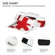thumbnail image 3 of Balery Red Cross 1 Gorra deportiva con visera ajustable para mujer y hombre (talla única), 3 of 7