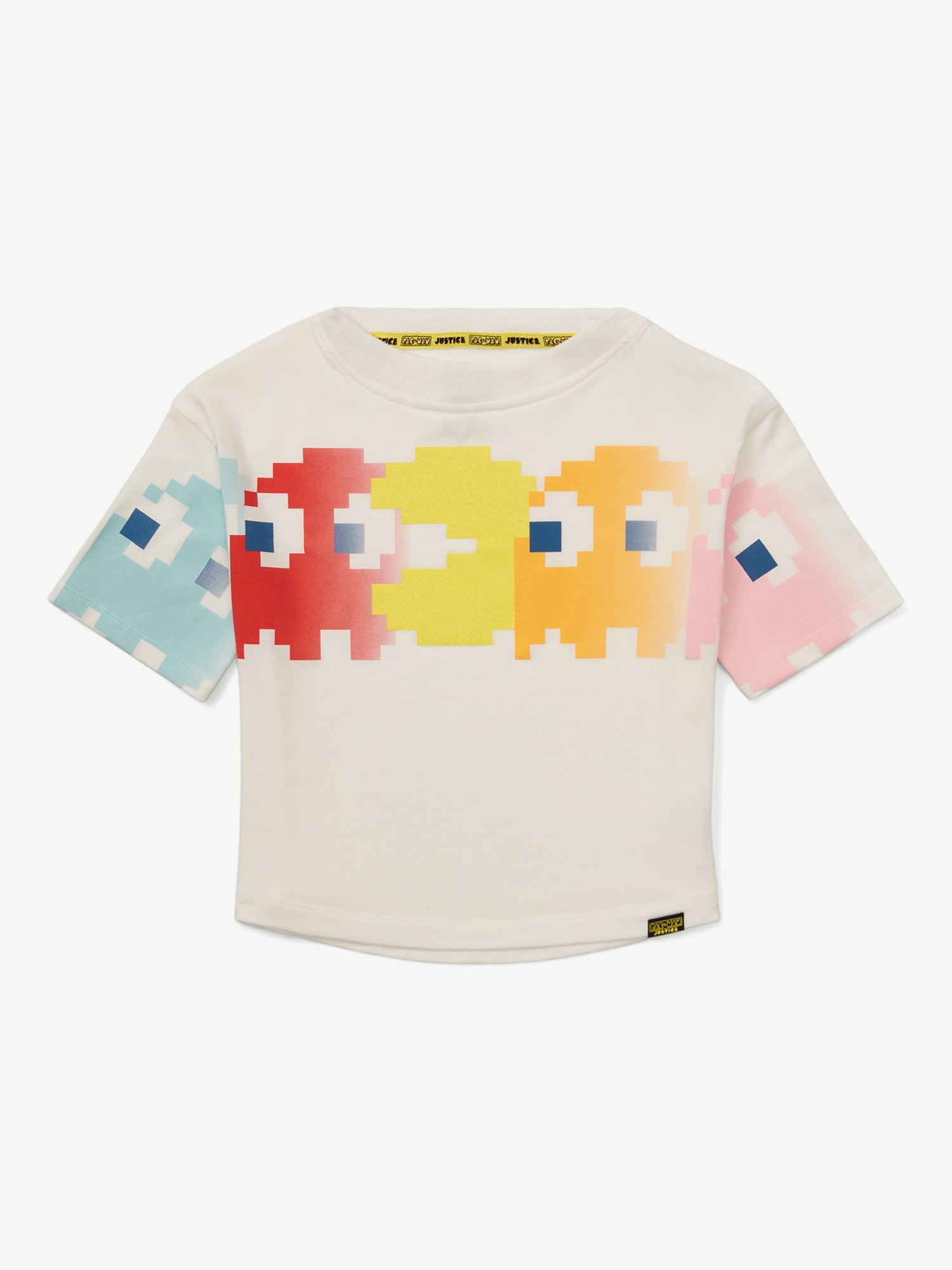 Justice Girls PAC-MAN Graphic T-Shirt, Sizes XS-XL & Plus