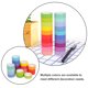 thumbnail image 5 of 20 rollos de cintas adhesivas decorativas de papel washi, juego de cintas de enmascarar washi para manualidades, álbumes de recortes, diarios, decoración de álbumes de fotos, 5 of 8