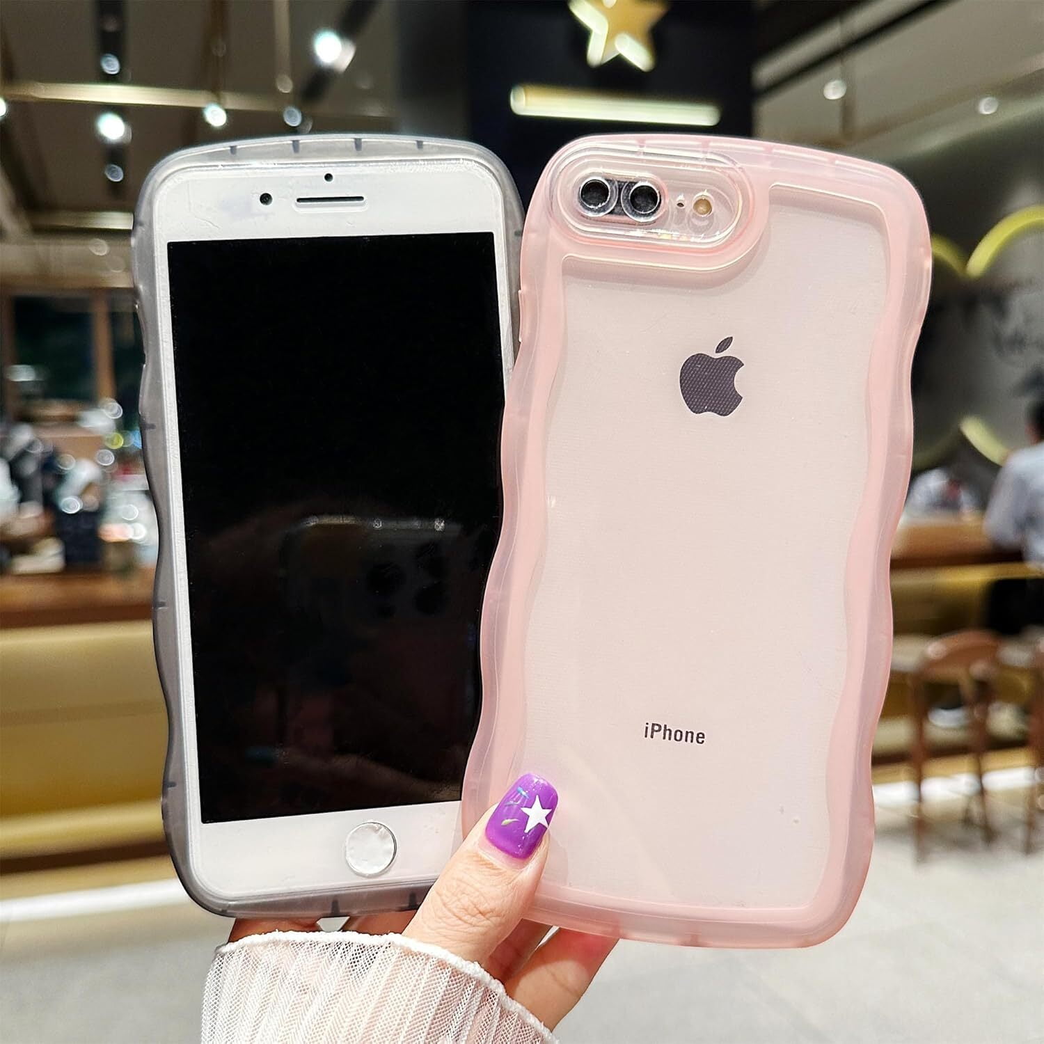 TIANLI for iPhone Plus/8 Plus Case Silicone Case for