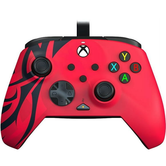 REMATCH Advanced Wired Controller: Spirit Red For Xbox Series X|S, Xbox One, & Windows 10/11 PC, PDP Wrd Controller Spirit Red