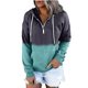 thumbnail image 1 of Sudadera de manga larga con estampado de posicionamiento con capucha para mujer, blusa informal, Tops Pompotops gfhjh13085, 1 of 6