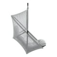 thumbnail image 4 of Furniture of America Drift UV-Resistant Patio Foldable Swing Chair with Stand, Light Gray, 4 of 16
