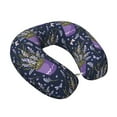 thumbnail image 2 of Salouo Lavender Flowers for Memory Foam Travel Pillow,Versatile U-Shaped Pillows Memory Foam Cervical Neck Pillow Soft Washable Cover for Home Office Camping Travelling, 2 of 8