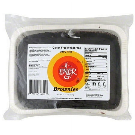 Ener-G Gluten Free Brownies, 19.75 oz (Pack of 5)