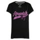 thumbnail image 1 of Aeropostale Womens Applique Script Embellecido Camiseta, Negro, X-Small Aeropostale Camiseta adornada, 1 of 2