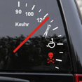 thumbnail image 2 of HELIAHOO Speedometer Decoration Stickers, Fun car Stickers, Odometer Stickers for Car Rear Windshield Speedometer Reflective Decal Waterproof for Car SUV Windshield Decoration (White) CJ912-2262, 2 of 4
