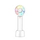 thumbnail image 1 of Ventilador de mano Cateissary Dispositivo de refrigeración portátil recargable ajustable de escritorio Blanco con Luz, 1 of 6