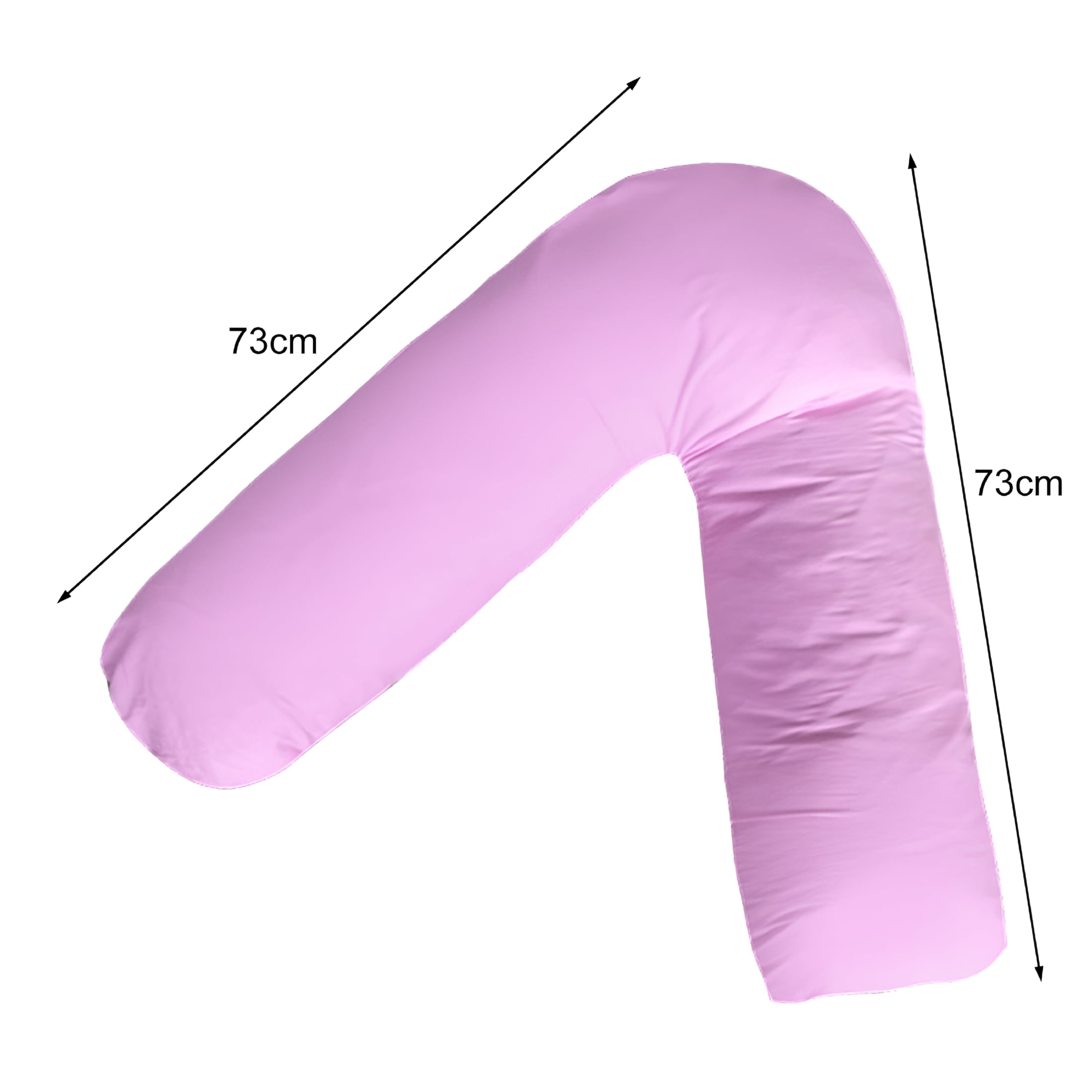 XIBUFE Nursing Pregnancy Pillow with Removable Cover Pp Cotton Fully Filled Back Shoulder Neck Support Orthopedic V Pillow