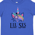 thumbnail image 4 of Inktastic Little Sister Unicorn Lil Sis Girls Toddler T-Shirt, 4 of 5