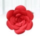 thumbnail image 4 of KAKOWELY 1 pieza de 20 cm de flores de papel 3D para decoración de pared, ideal para fiestas, hogar, bodas (rojo rubí)., 4 of 5
