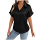 thumbnail image 2 of mfyjkho Tops Para Hacer Ejercicio Para Mujer, Blusa Informal Cómoda De Manga Corta Con Botones Para Mujer Tops Para Salir Para Mujer S, 2 of 6