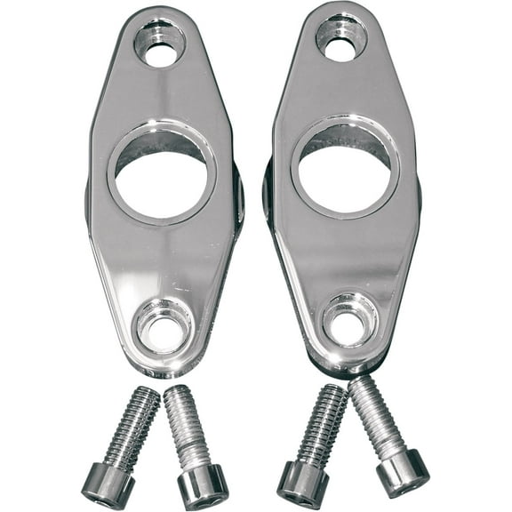 Accutronix Smooth Chrome Swingarm Pivot Blocks (FXPV1-SC)
