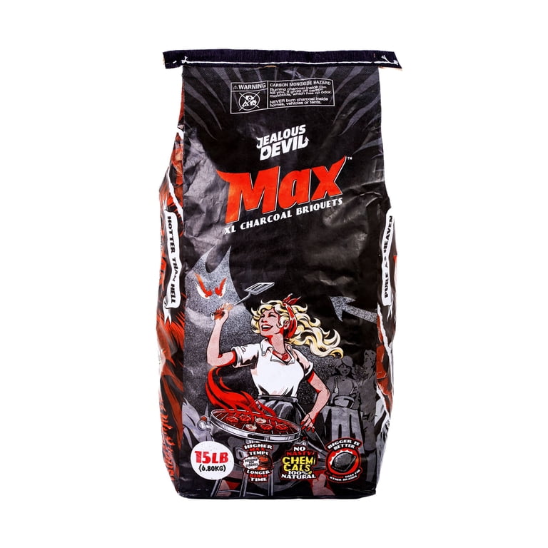 2 pack) Jealous Devil Max XL 15 lbs - All Natural Hardwood