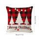 thumbnail image 3 of Linen Christmas Pillowcase 17.71x17.71in Used For Christmas Decoration Winter Holiday Decoration Pillow Cover Suitable For Home Sofas, 3 of 6