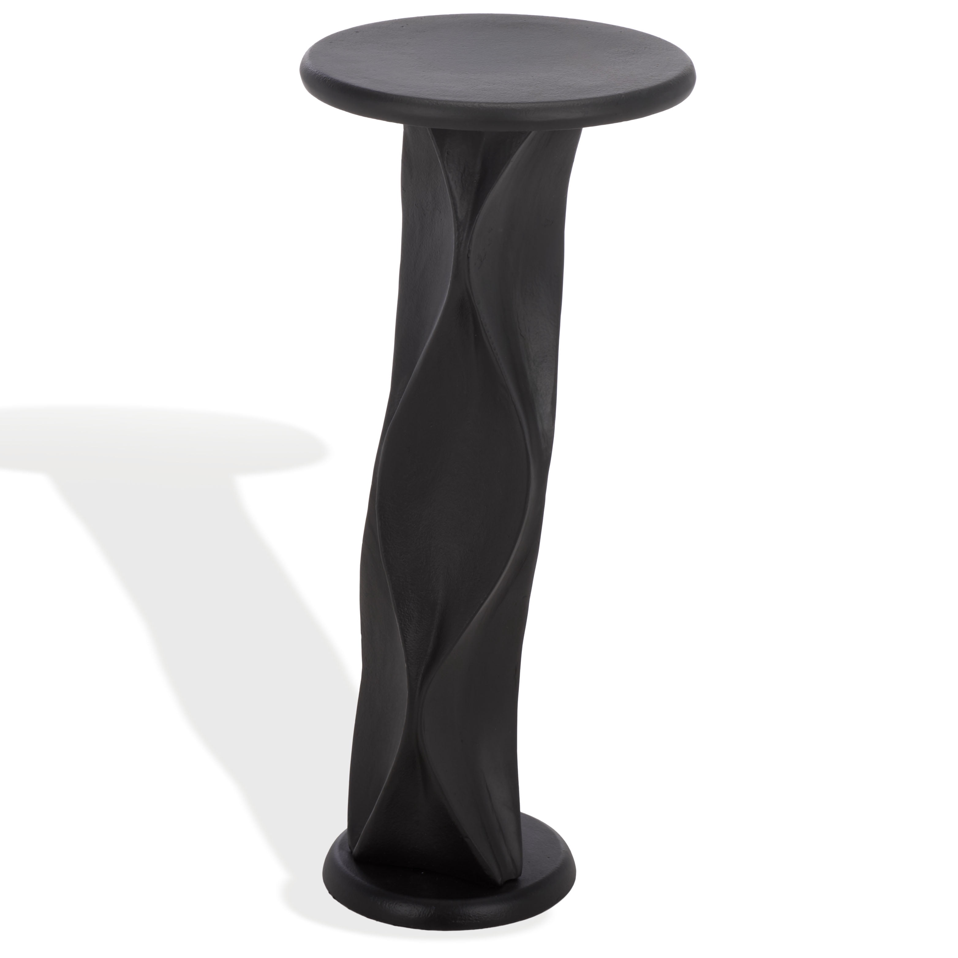 Safavieh Couture Zaylyn Metal Modern End Table, Black