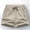 Khaki, variant on TAGOLD Women's Summer Athletic Shorts Pants,Casual Plus Size Short Pants for Womens,Women’s High Waisted Elastic Waist Shorts Pants Casual Zipper Summer Fashion Pockets Bandage Trousers