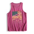 thumbnail image 4 of Xdegoge Patriotic American Flag Soldier Graphic Tank Top for Women Sleeveless Crewneck 4th of July Military USA Pride Summer Casual Loose Fit Independence Day Vacation Shirts Tops, 4 of 4