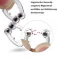thumbnail image 2 of Premium Anti Snore Nose Clip Magnetized Breathing Enhancer for Improved Sleep and Airflow, 2 of 5