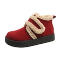 thumbnail image 2 of Botas Tobillo Botines Invierno Zapatos Mujer Exterior Con Forro Piel Cálido, 2 of 8