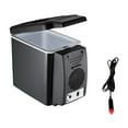 thumbnail image 1 of Mini refrigerador refrigerador de refrigerador de coches pequeños de senderismo portátil de comida para acampar Agujero individual, 1 of 8