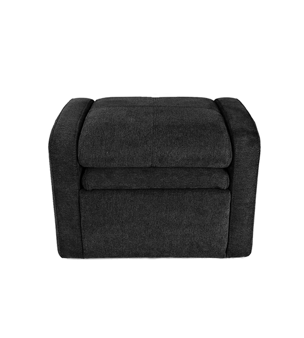 STASH Comfy Folding Kids Toddler Plush Sofa Lounge Chair with Storage Chest Ottoman cute mini