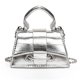 thumbnail image 1 of Monedero FALETO Mini Silver de Cuero Vegano para Mujer Y2K, 1 of 8
