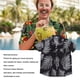 thumbnail image 3 of Camisa Estampada De Verano Para Hombre, Camisa De Manga Corta Con Cuello Vuelto, Camisas De Playa Hawaianas Informales Con Botones A La Moda, 3 of 7