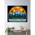 thumbnail image 2 of Cleveland National Forest-Vintage Poster Wall Art, Modern Wall Decor, 16x24 UNFRAMED, 2 of 3