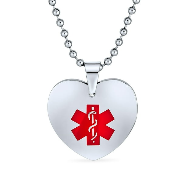 Medical necklace hotsell walmart