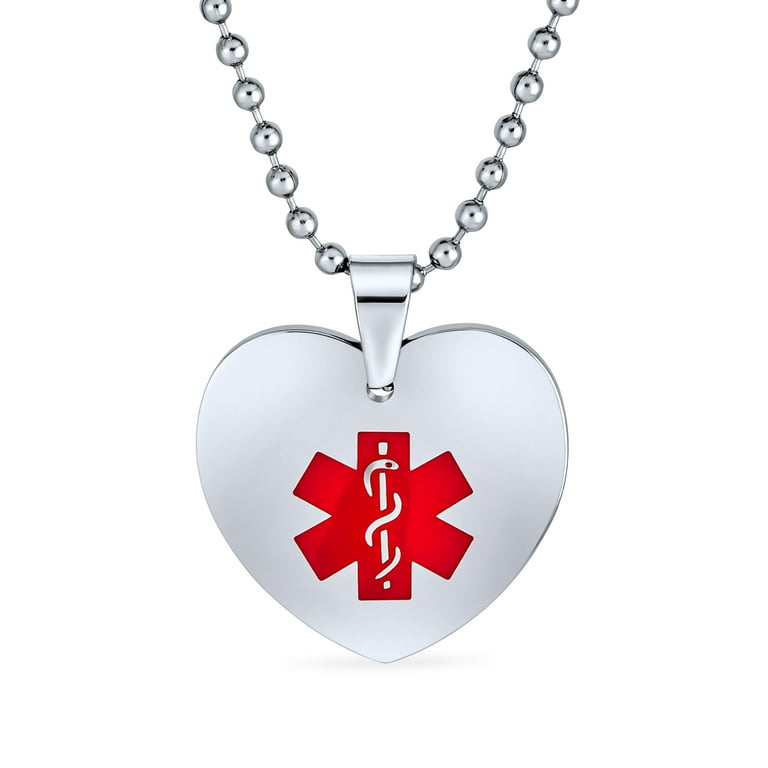 Addison's disease medical alert necklace sale