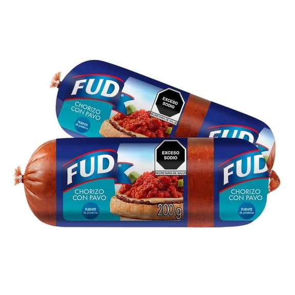 Chorizo con pavo FUD 27 200 g
