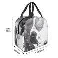 thumbnail image 4 of Gokiu The Binding of Isaac Lunch Bag for Women Men Insulated Lunch Box Reusable Leakproof Cooler Lunchbag Food Lunch Tote Bag for Work, Office, Picnic, Travel, 4 of 7