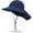 Navy, variant on Toddler Baby Sun Hat Kids Summer UPF 50 for Boys Girls Adjustable Beach Hats with Bucket Wide Brim