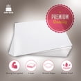 thumbnail image 3 of Cake S.O.S 10x14 inch Rectangle White Coated Cardboard Cake Board, Greaseproof, (100-pack), 3 of 8
