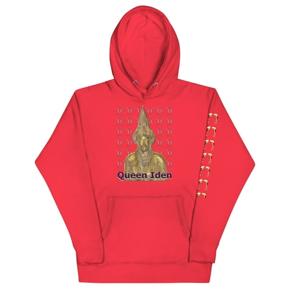 Queen Iden Unisex Hoodie - Team Red, S