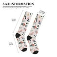 thumbnail image 2 of Compression Socks For Women And Men - Rose Flowers Butterfly Bird Compression Socks Circulation For Workout, 2 of 2