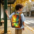 thumbnail image 6 of Colorful Starry Sky and Universe 17" School Backpacks for Teens,Waterproof Oxford Fabric,S-Shape Padded Straps for School,Travel,Hiking,Camping, 6 of 6